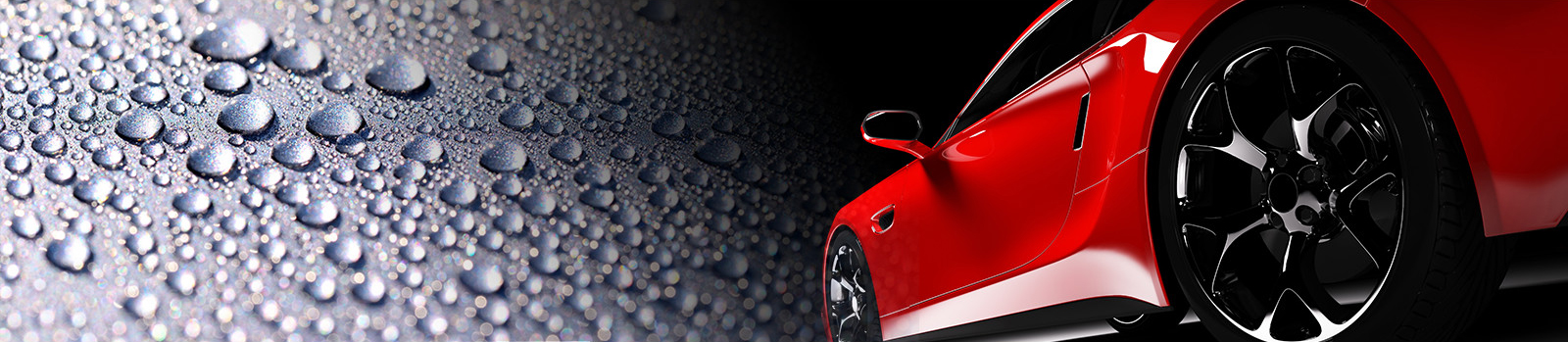 コーティングされた自動車のイメージ写真