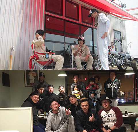 ターニングポイントオーナーと仲間の写真